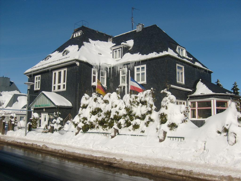 Pension Haus Am Waldesrand Oberhof (Thuringia) Exterior foto